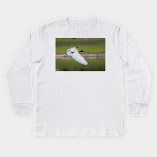 In Flight Kids Long Sleeve T-Shirt